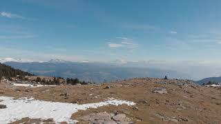 Auf dem Rauhen Bichl (Vigiljoch) - Dolomitenblick