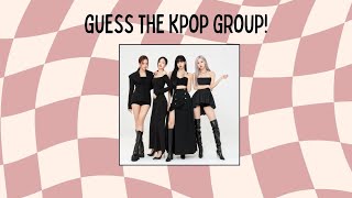 Guess the kpop group challenge.