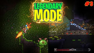 Bos Eater Of World Kok Susah Gini? | Terraria Legendary Mode Part 3