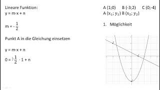 Mathe Nachhilfe 10. Klasse - Funktionen