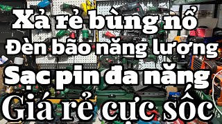 📣📣📣Đại hạ giá bùng nổ giá chỉ từ 20k-25k đèn bão năng lượng,sạc pin đa năng,nam châm giá rẻ cực sốc