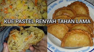 KUE PASTEL ENAK GURIH RENYAH TAHAN LAMA. LANGSUNG 3 MACAM RESEP KULIT PASTEL SAYA SHARE