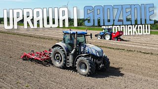 🔥UPRAWA I SADZENIE ZIEMNIAKÓW 2024🔥3X NEW HOLLAND🔥SADZENIE BEZ KIEROWCY🔥GR NOWAK🔥