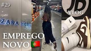 NOVA ROTINA DE TRABALHO NA ZARA HOME || vlog 🇵🇹