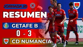 Resumen Getafe C.F. "B" | 0-3 | C.D. Numancia