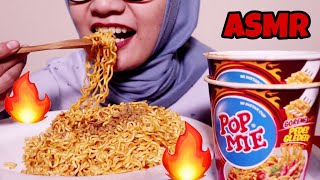 ASMR Eating Sounds: Pop Mie Pedes Gledeek