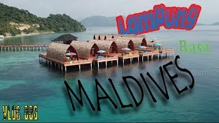 KEINDAHAN PULAU TEGAL MAS || MALDIVES nya LAMPUNG