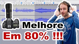 Como melhorar a gravação de áudio na câmera dslr? Como melhorar a captação do áudio em uma dslr?