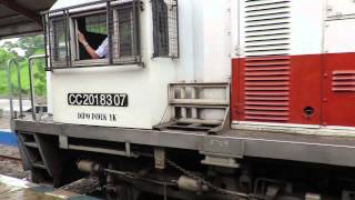 Stasiun Karangasem - Probowangi dan CC 201 45 (langka)