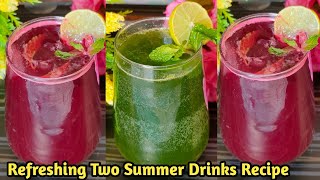 गर्मी में बनाये ठंडा ठंडा शिकंजी और हेल्थी चुकंदर का जूस |Summer Drinks | Healthy Juice Recipe |