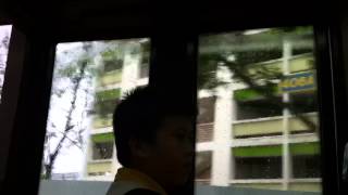 [SMRT Buses] SMB294D exit door in operation