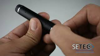 Lapicero con cámara espía oculta HD! -Spy Pen- ¡Setec Guatemala! Manual de uso.