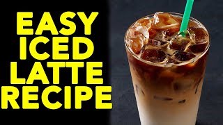 How To Make Iced Cafe Latte  Split Rock Coffee Tips