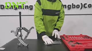 how to install puller when you get this gear puller set