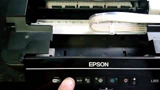 Epson L355/365/375,piscando todos os leds.