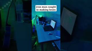 Iron man is making beats 😮🤯