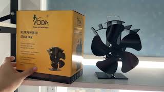 Heat Powered Stove Fan for VDSF685S in detailes videos.