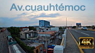 [4k] Av. cuauhtemoc - Veracruz - Zona norte - walking tour