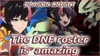 Every Character is dope the fighting game Dungeon Fighter Duel Dragon Knight trailer reaction