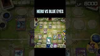 BLUE EYES VS HERO YUGIOH MASTER DUEL #yugioh #masterduel #blueeyes #hero #yugiohmasterduel