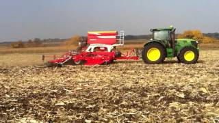 John Deere 6150R with Pottinger C4