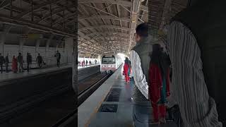 Railway station on Jaipur metro, Rajasthan, IN