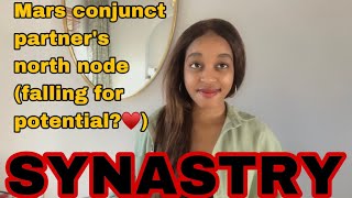 SYNASTRY Mars conjunct partner’s North Node synastry