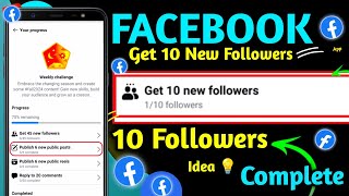 Get 10 New Followers weekly challenge facebook // Weekly Challenge Get 10 New Followers