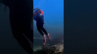 Scuba diving under Water