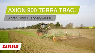 CLAAS AXION 900 TERRA TRAC. Testimonial Agrar GmbH Langengrassau.