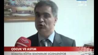 Soma'da Astım Hastalığın Ailere Semineri TRT HABER'de...