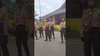 Parade Pramuka bubar jalan #shorts