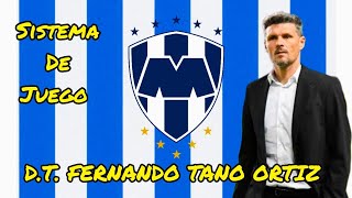 Cómo juegan los Rayados de Monterrey de Fernando Tano Ortiz 🇲🇽