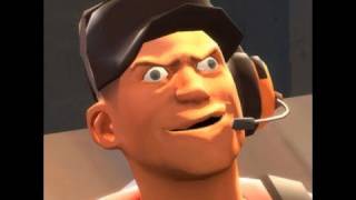 The Patient M1 Pyro and His Sidekick The Blind Spy [TF2 Clip]