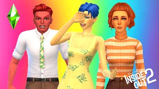 I Make Every Inside Out 2 Character! I Create a Sim I Sims 4 I  Rebeccas Creations