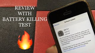 iOS 12.1 Battery Test and Review iPhone SE