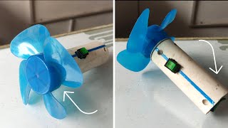 How to make Small rechargeable DC fan