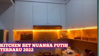 KITCHEN SET NUANSA PUTIH TERBARU MINIMALIS