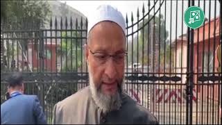 Owaisi speaks media on Supreme Court's verdict on the abrogation of Article-370 in Jammu & Kashmir