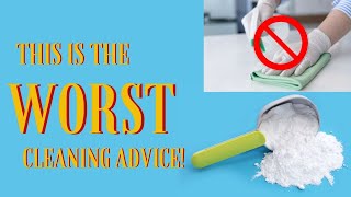 The WORST Cleaning Tips You Should Avoid at All Costs! 🚫