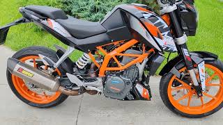 Шустрый KTM 390 DUKE 2018r. Видео Продажа мотоциклов из Японии Владивосток