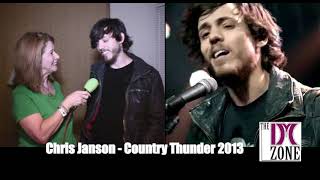 Country Music Superstar Chris Janson In The DM Zone from Country Thunder