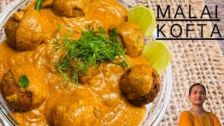 Malai Kofta | Shahi Kofta | Kofta With Creamy smooth curry | Gulab Hari Satvik Rasoi