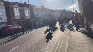 Heswall RBL Remembrance Parade 2021