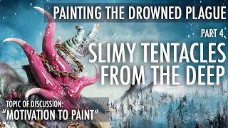 Warhammer 40K Painting Tutorial: Nurgle Death Guard Chaos Space Marines, Slimy Pink Tentacles