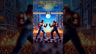 2D and 3D 8-Bit Fighting game with two Fighters. #fighters #music #fightinggame #stage