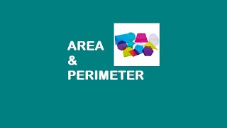 Area and Perimeter Made Simple  :)