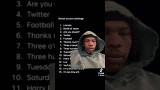 Lil Baby Does British Accent Challenge While In The Uk😂 🇺🇸&🇬🇧Da #slc📺Wayy #viral #laughs #fypシ