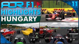 F1 2016 | AOR PS4 F1: S12 Round 11 - Hungarian GP (Official Highlights)