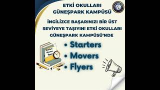 Starters, Movers ve Flyers Sınavlarına Hazırlık Kurslarımız Başlıyor.